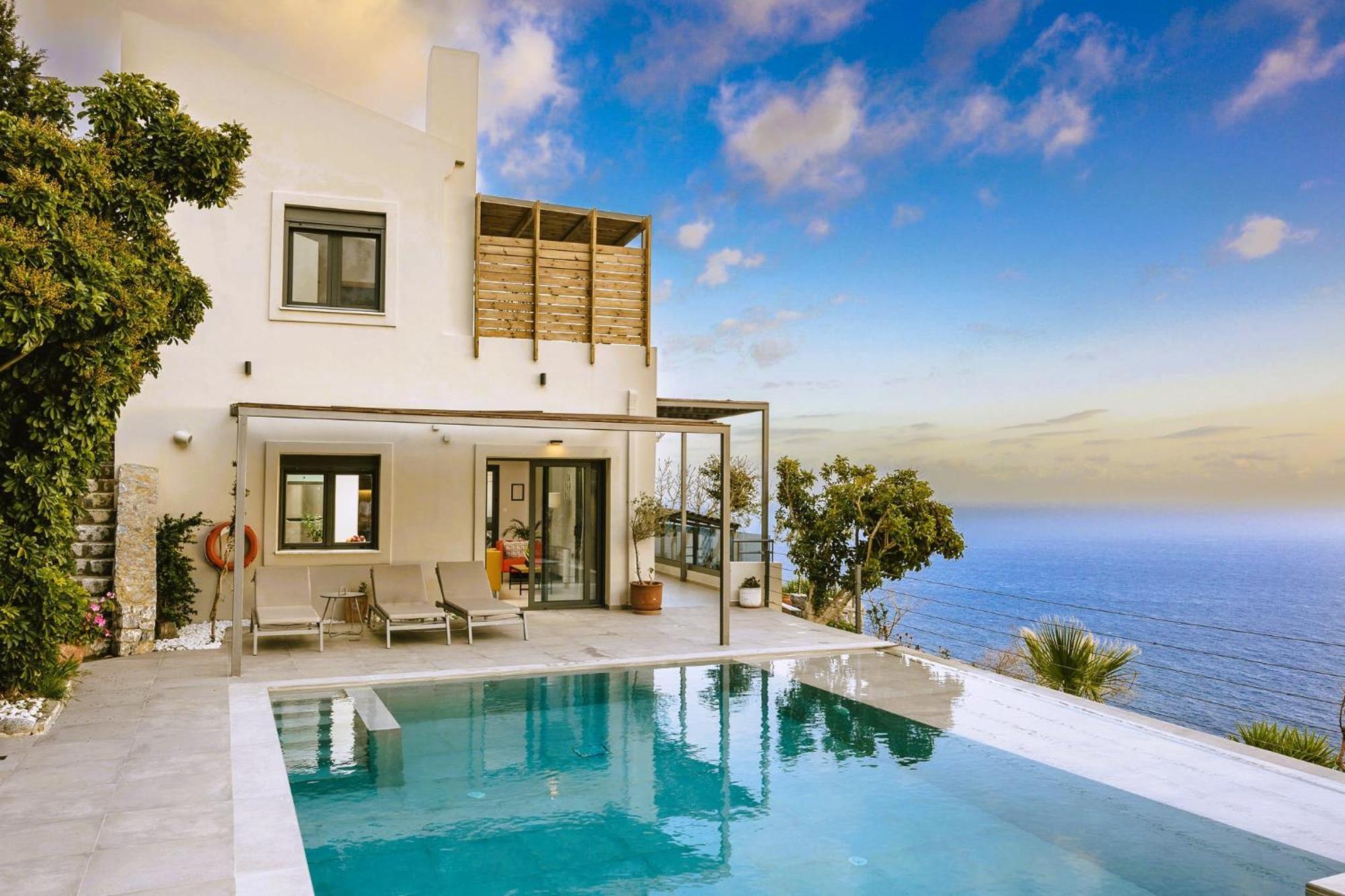 Anemos Luxury Villas Rodhakinon Exteriör bild